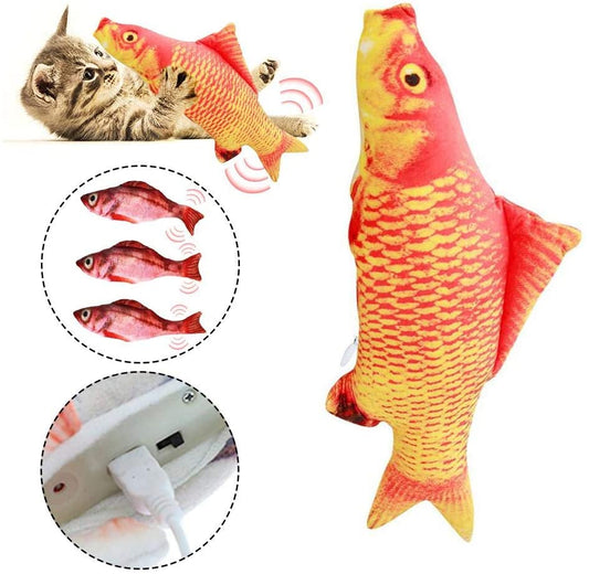 🐱🐟 Pez Saltarín Interactivo