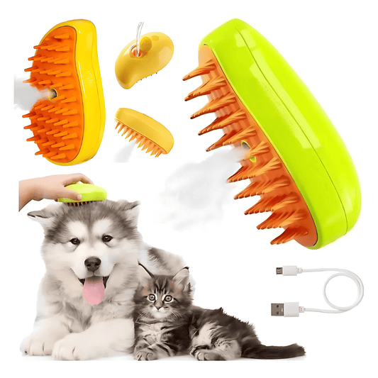 Cepillo Vapor Multifuncional De Mascota