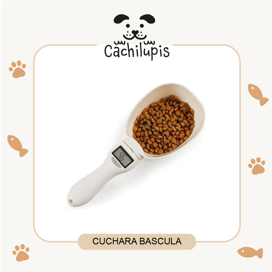 Cuchara bascula de mascota